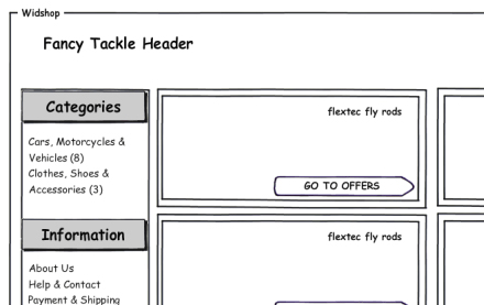 Balsamiq wireframe